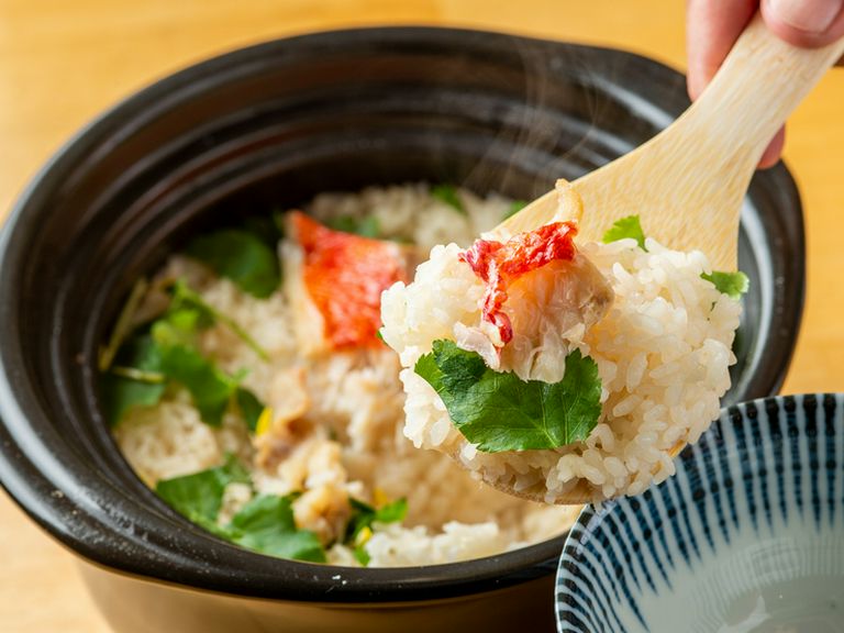 彩り・香りで季節を感じる『土鍋ご飯（白米）』