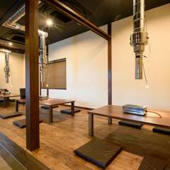 居心地のよい店内には、小上がりの席もありママ会にも最適