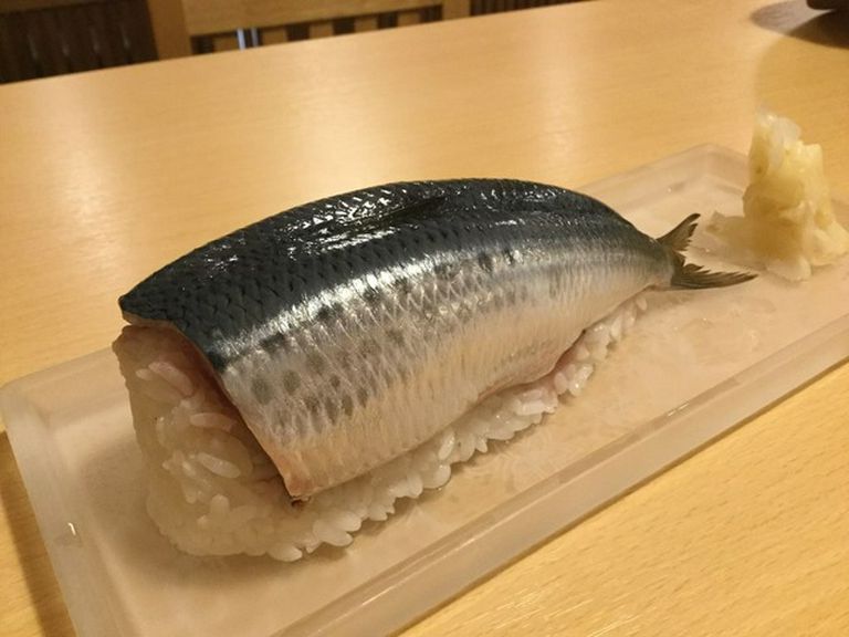 鰯の姿寿し