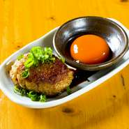 食べ応えのある食感。“味変”も楽しめる『つくね』