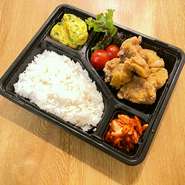 特製鶏の塩唐揚げ弁当