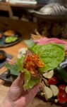 写真は系列店のクロワッサンが使われていますが、その時の状況で異なります。
※要予約。人数によって価格は変わります。