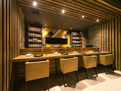 カウンター席がある