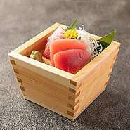 鮪の刺身