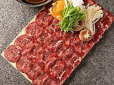 「大人気」牛タンしゃぶしゃぶ
