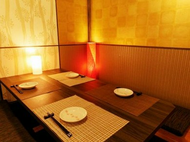 少人数から団体様まで完全個室でご案内