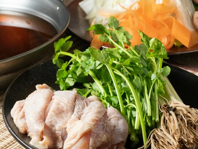 ご当地定番　せり鍋