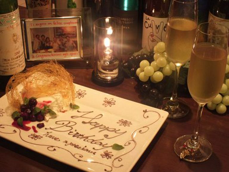 サプライズにも◎忘れられない1日を…