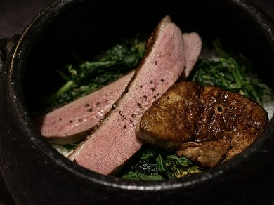 京都八代目儀兵衛使用した土鍋御飯