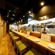 [1階]カウンター1名様×16席