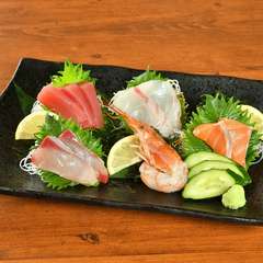 お造り5種盛り合わせ