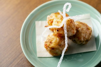 一番人気！ぷりっぷりの海老たっぷり！『海老団子揚げ』