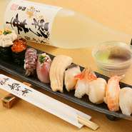 12貫
※＋400円でアラ汁に変更可