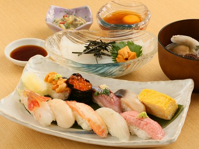 美味な料理で、お腹も心も満たされる『潮コース』　※＋400円であら汁に変更可