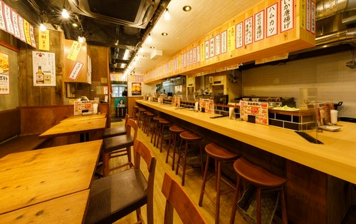 居酒屋の雰囲気を楽しめます。