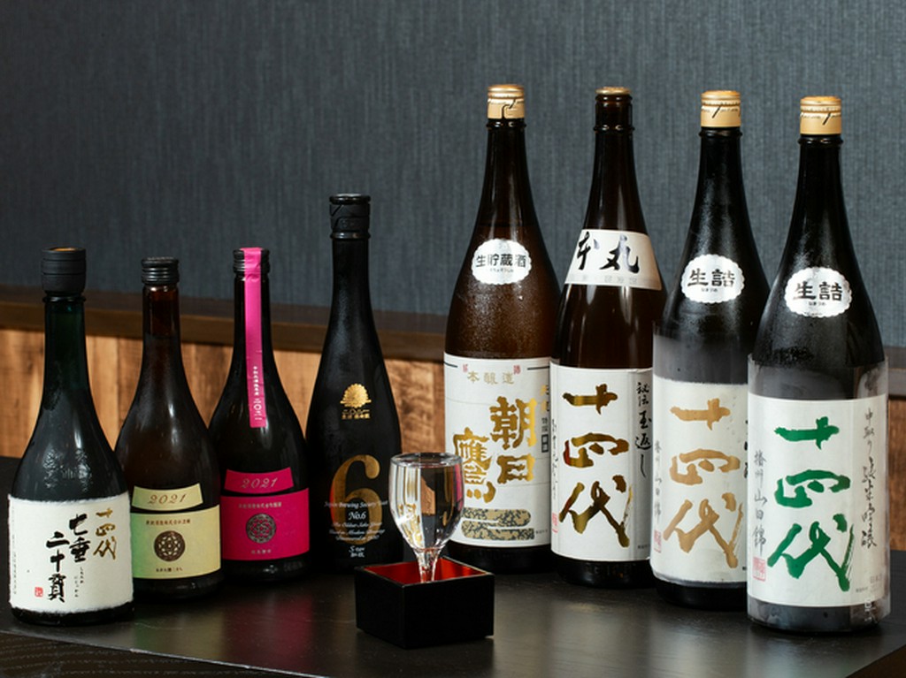 希少なお酒や季節の日本酒などもラインナップ