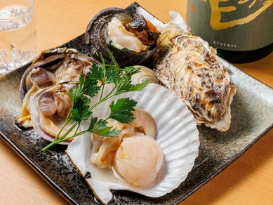 お洒落な空間で、二人で楽しむ「浜焼きstyle」　