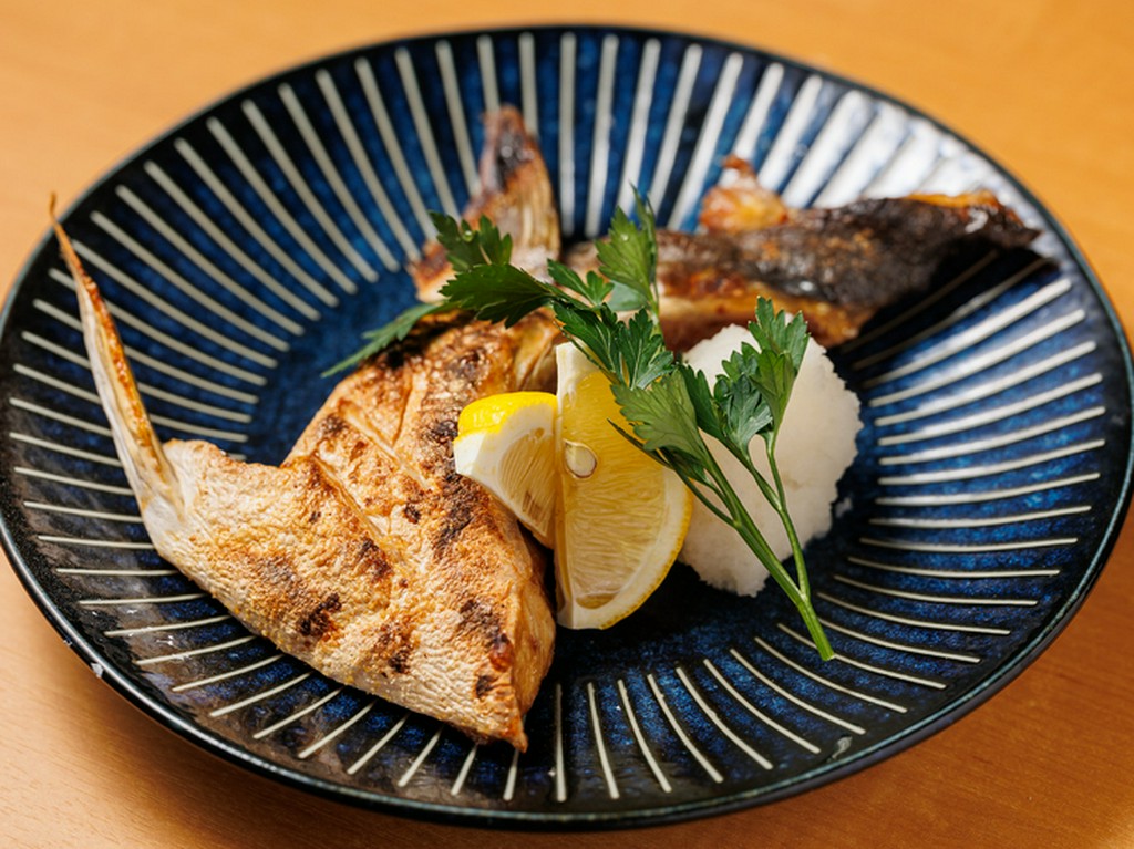 ぶりのカマ焼き