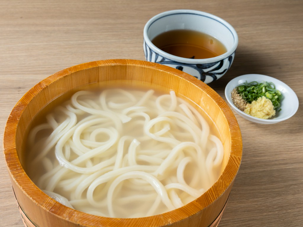 アツアツを思う存分楽しみたい『釜揚げうどん』