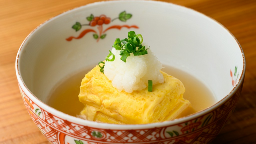 ふんわりとろける感動の味わい。だしの旨みがしみ込んだ逸品