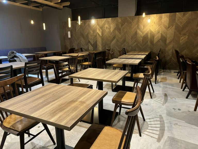 開放的な店内