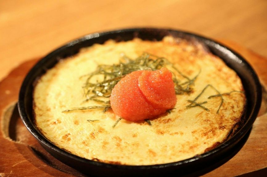 明太山芋鉄板
