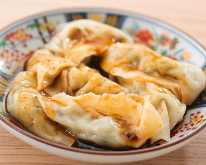 茹で餃子