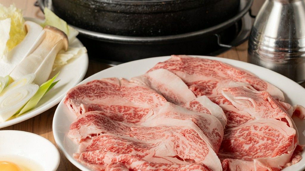 和牛のすき焼き