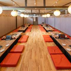 インバウンドに人気の空間。SNS映えする掘りごたつ席