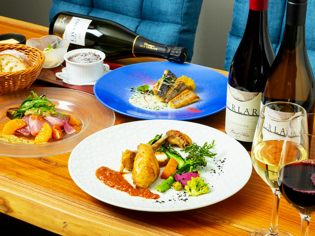 オーナーシェフが自ら厳選。産地にこだわった旬の食材