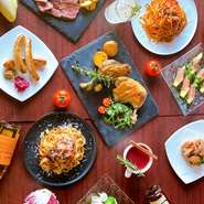 Uber eatsやｍenuにてお楽しみいただける！