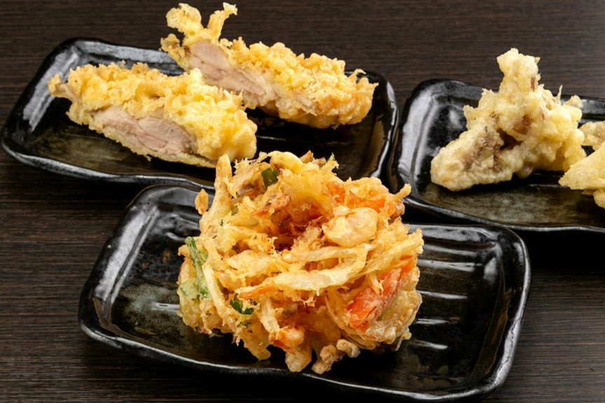 サクッと天ぷらでさらに味わい深く。期間限定メニューにも注目