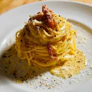 自家製カルボナーラ