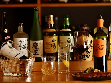 お酒をゆっくりと味わいたい時にも、足を運びたくなるダイニング