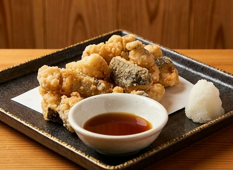 うつぼ唐揚げ