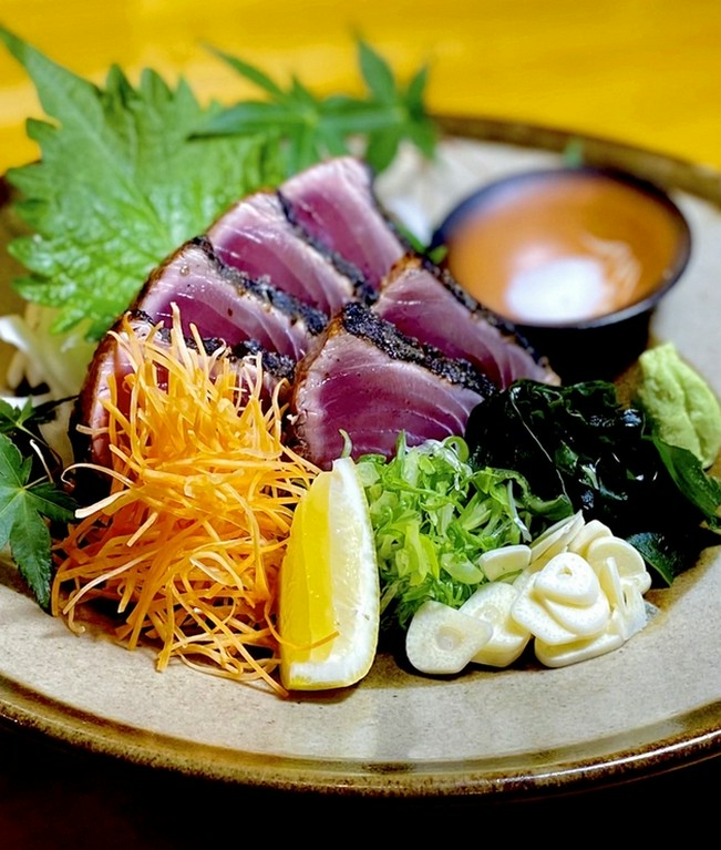 【オススメ!!】鰹(かつお)の塩タタキ