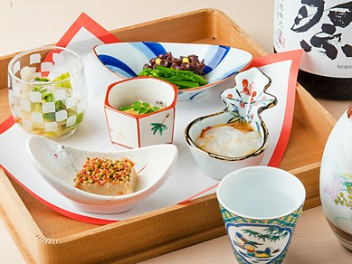 季節を感じる日本料理と、きめ細やかなもてなし『コース料理』