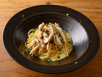 5種類のきのこがたっぷりのクリームスパゲッティ