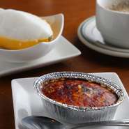 たっぷりお肉を楽しんだあとは、さっぱりテイストのデザートでお口直し。食後の別バラデザートもこだわりの逸品を用意しています。