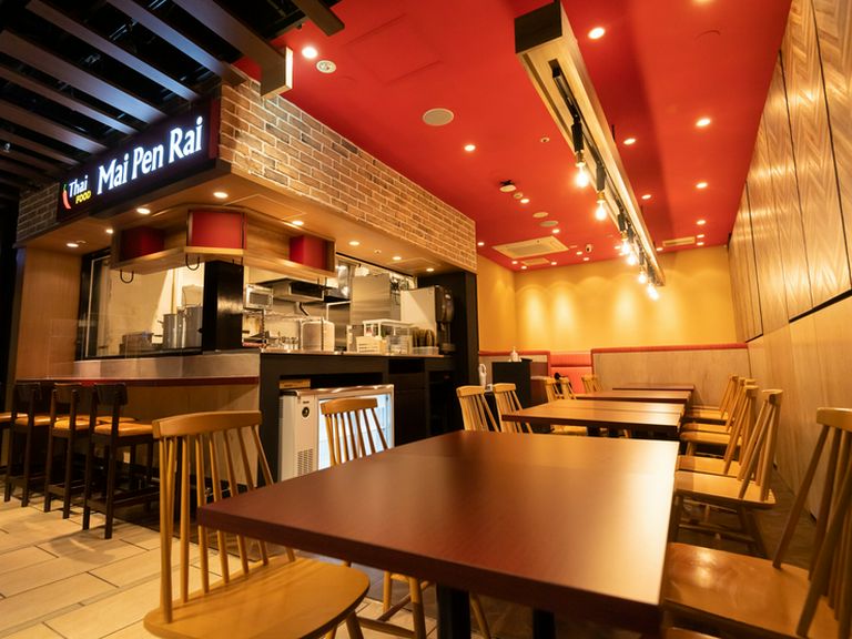 数々の商業施設がひしめく名駅エリアにある、タイ料理レストラン