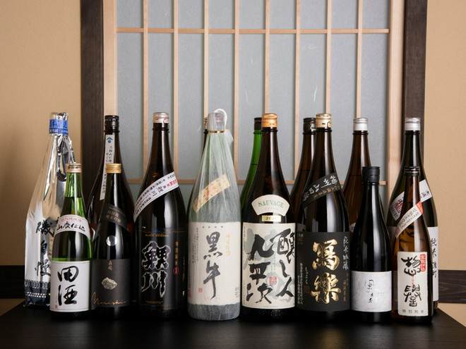 日本酒にこだわっている