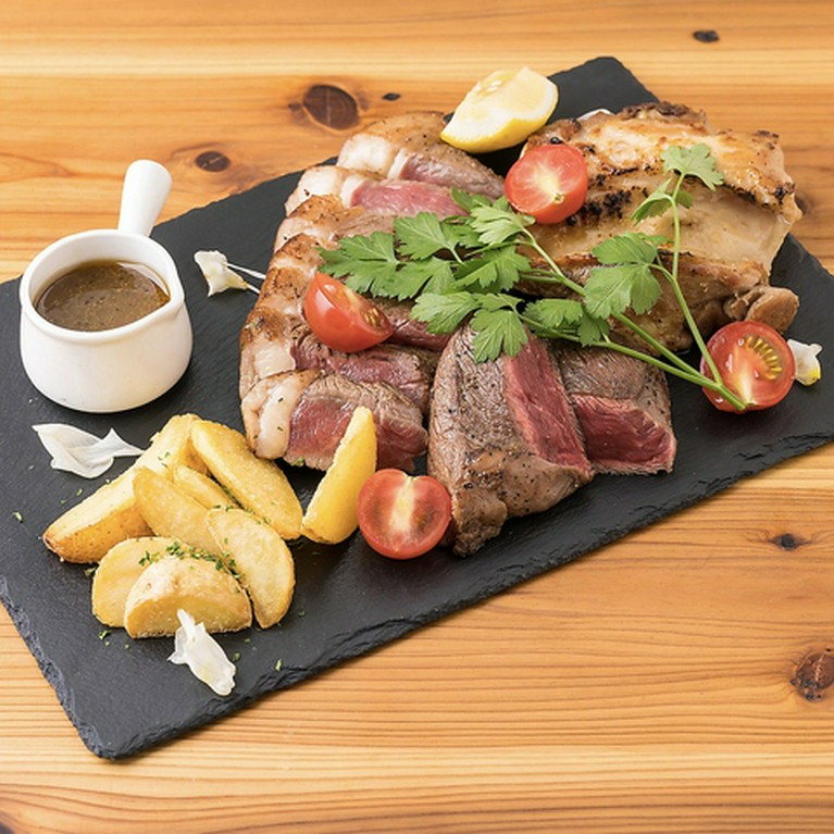 3種肉の盛り合わせ