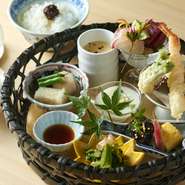 季節の籠盛り和御膳(お昼限定)