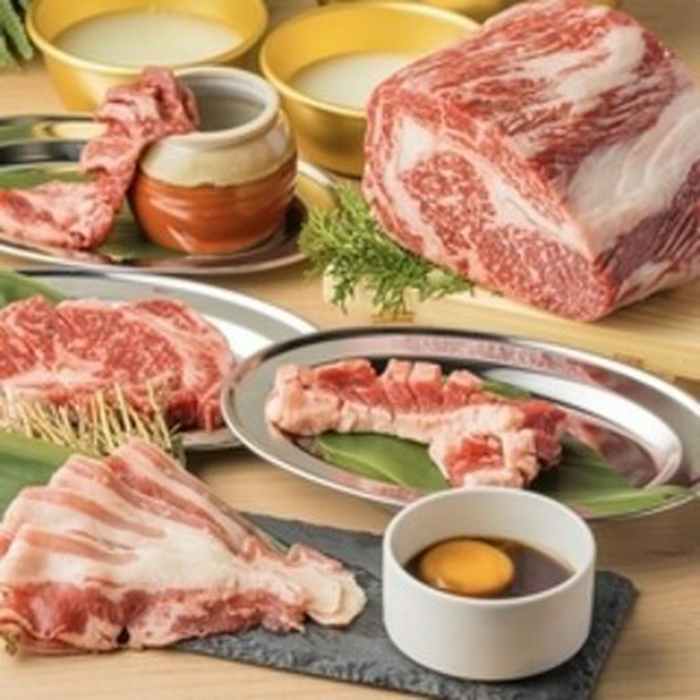 黒毛和牛カルビ&黒毛和牛ロース