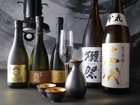 旬の日本酒をご用意しております。詳しくはスタッフまで…