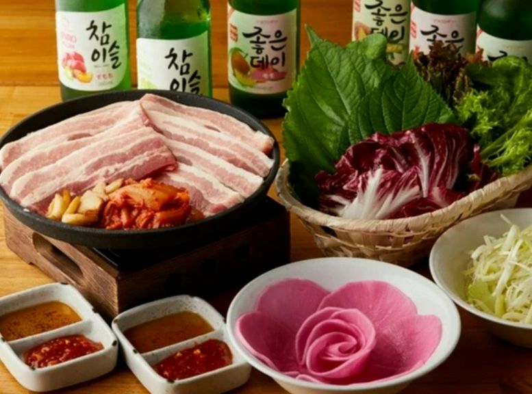 燻製サムギョプサル