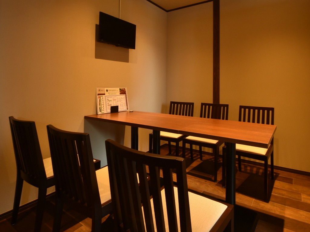 時間を忘れくつろげる、ゆとりのある個室席