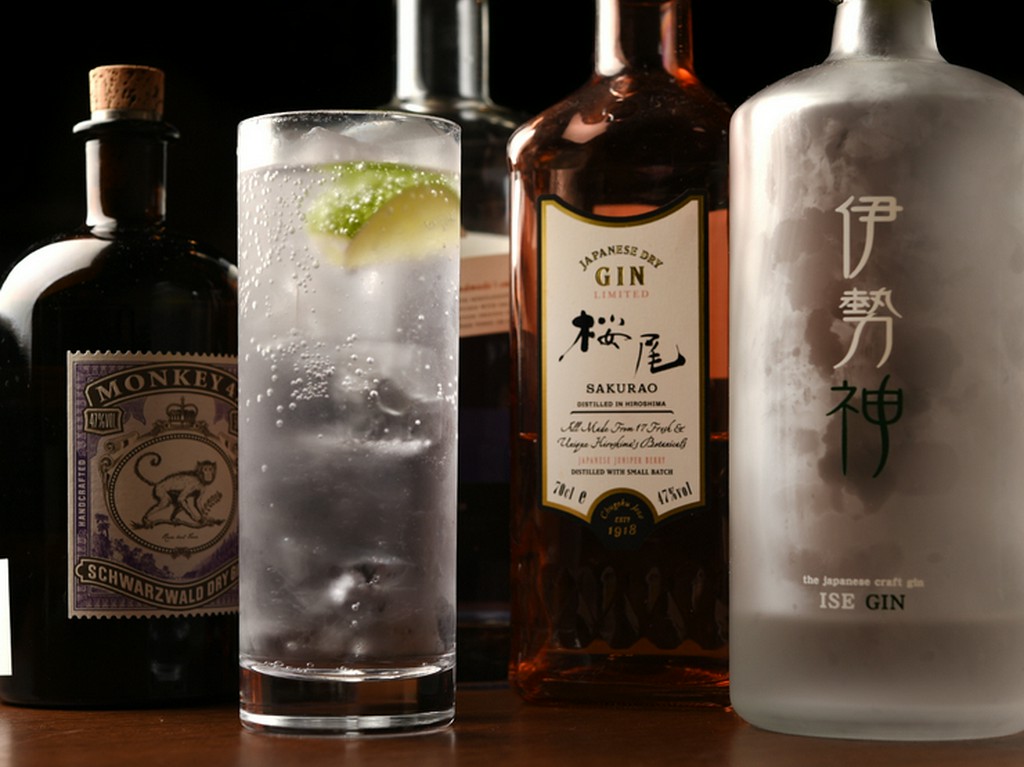 バータイムを充実させてくれる20種類以上の『世界のJIN』