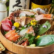 その日に仕入れた鮮魚をご提供！