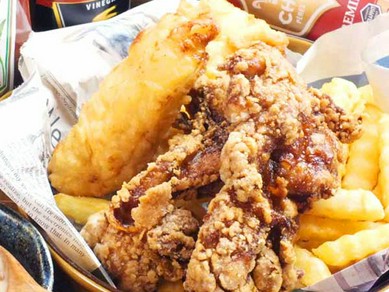 名物の『加美屋式からあげ』と『ポテトフライ』が食べ放題！各種ご宴会に大活躍のコースです。